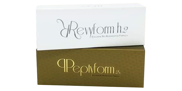 Peptyform 2% und Revyform h2 Skinbooster